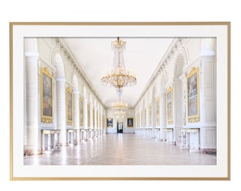 Paris Photography - The Gallery, Versailles, Paris Art Print, Gallery Wall, Large Wall Art, French Home Decor