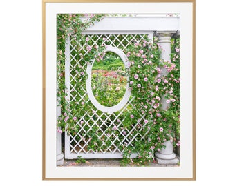 New York Photography - Brooklyn Rose Garden, New York Art Print, Gallery Wall, Large Wall Art, Urban Home Decor