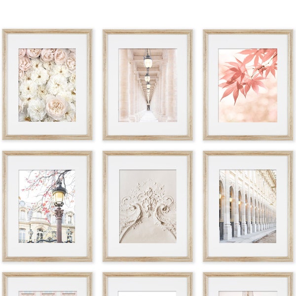 Paris Autumn Gallery Wall - The Kristy Wicks Autumn Photography Collection, French Gallery Wall, Large Wall Art, French Decor