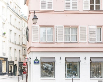 Paris Photography - The Pink Passage, Paris Architecture, Paris Wall Art, Urban Decor, Paris Decor, Large Wall Art