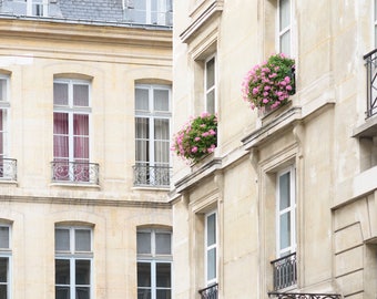 Paris Photograph - The Courtyard, Paris, Large Wall Art, Neutral French Home Decor, Architecture Travel Fine Art Photography, Gallery Wall