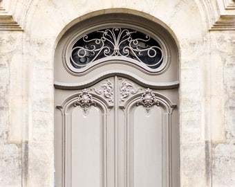 Paris Photography - Art Nouveau Door, Travel Architecture Photography, Fine Art Photograph, Large Wall Art, French Home Decor, Gallery Wall