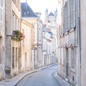 France Travel Photography, Morning in Poitiers, France, French Country Home Decor, Fine Art Travel Photograph, Large Wall Art, Gallery Wall