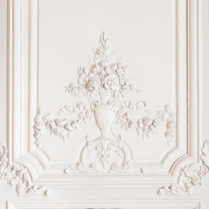 Paris Photograph - Elegant Door at Versailles, Paris Architecture Detail, Large Wall Art, Neutral French Home Decor, Fine Art Photo