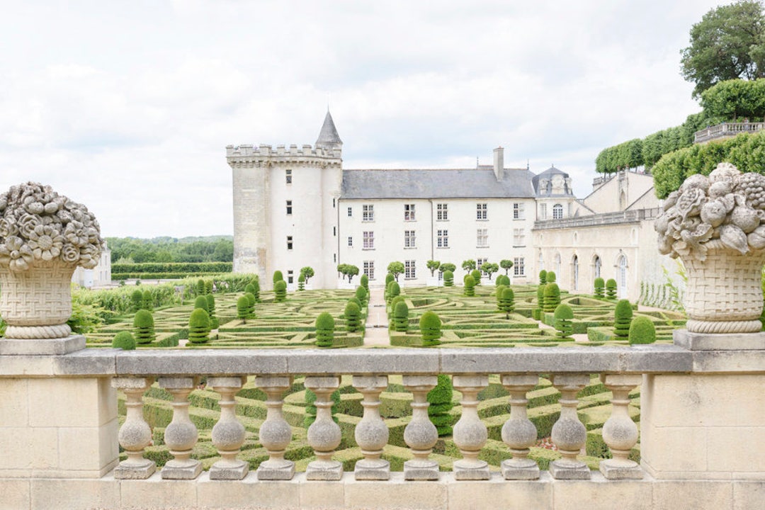 France Photography the Topiary Garden Chateau De Villandry - Etsy