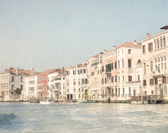 Venice Photography -  The Grand Canal in Venice, Italy Travel Photograph, Home Decor, Large Wall Art