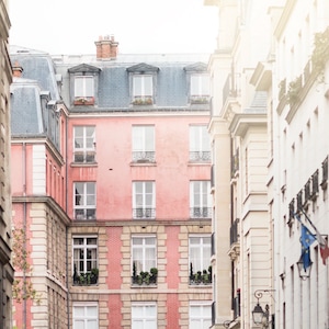 Paris Photography - Afternoon Light, Paris Architecture, Urban Decor, French Decor, Large Wall Art