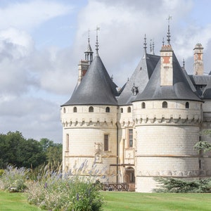France Photography, Chateau de Chaumont, French Home Decor, Europe Fine Art Travel Photograph, Large Wall Art