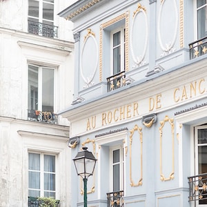 Paris Photography - Au Rocher de Cancale II, Paris Restaurant Photograph, France Travel Photograph, Kitchen Home Decor, Large Wall Art