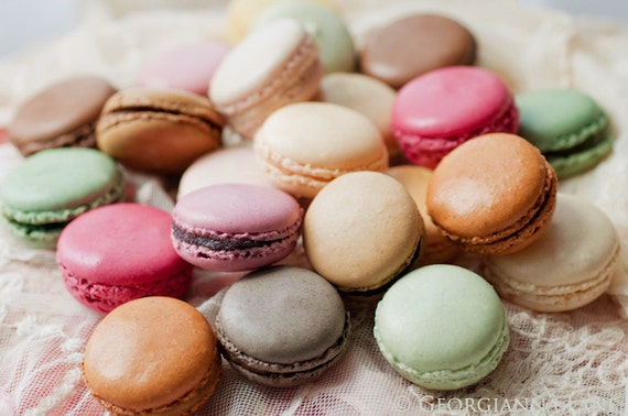Paris Photo Macarons Food Photography French Patisserie Etsy