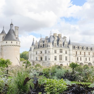 France Photography, Chateau de Chenonceau, French Home Decor, Europe Fine Art Travel Photograph, Large Wall Art