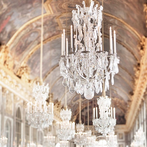 Paris Photography Hall of Mirrors Versailles Paris Art Etsy