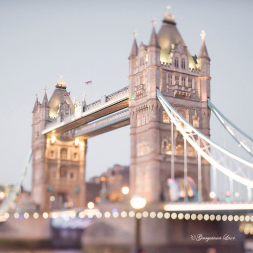 London Tower Bridge London Photography British Decor Thames Etsy