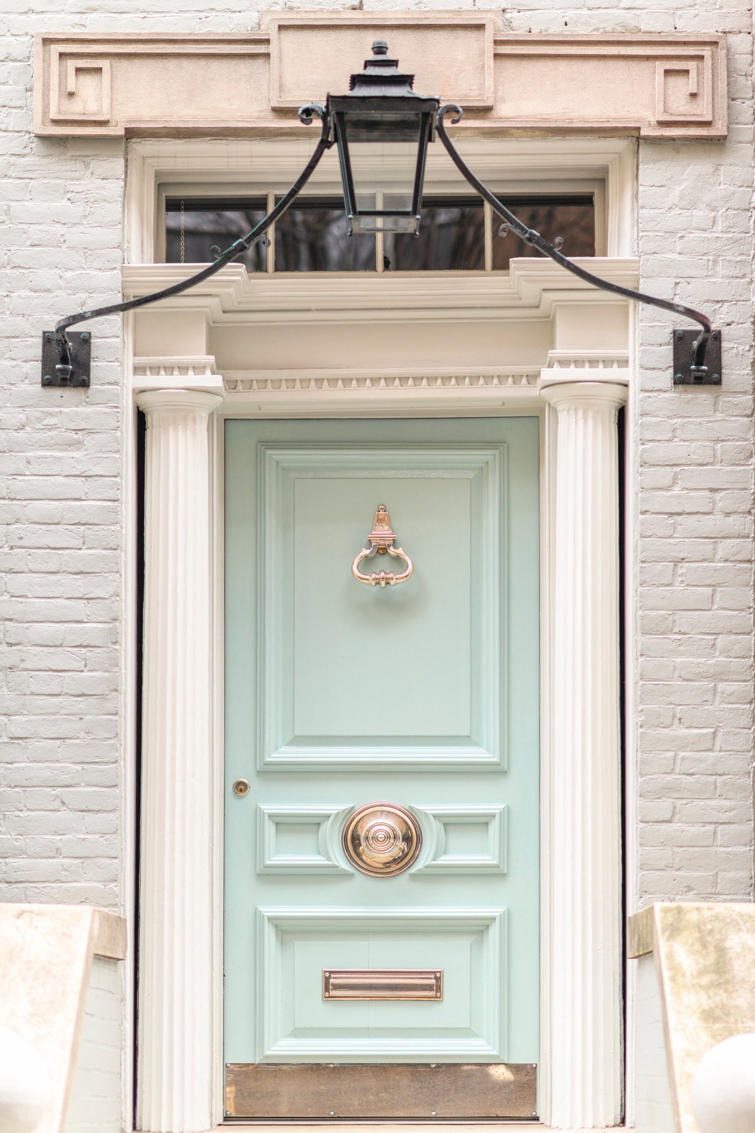 New York Photography - Mint Door, Travel Photograph, Urban Home