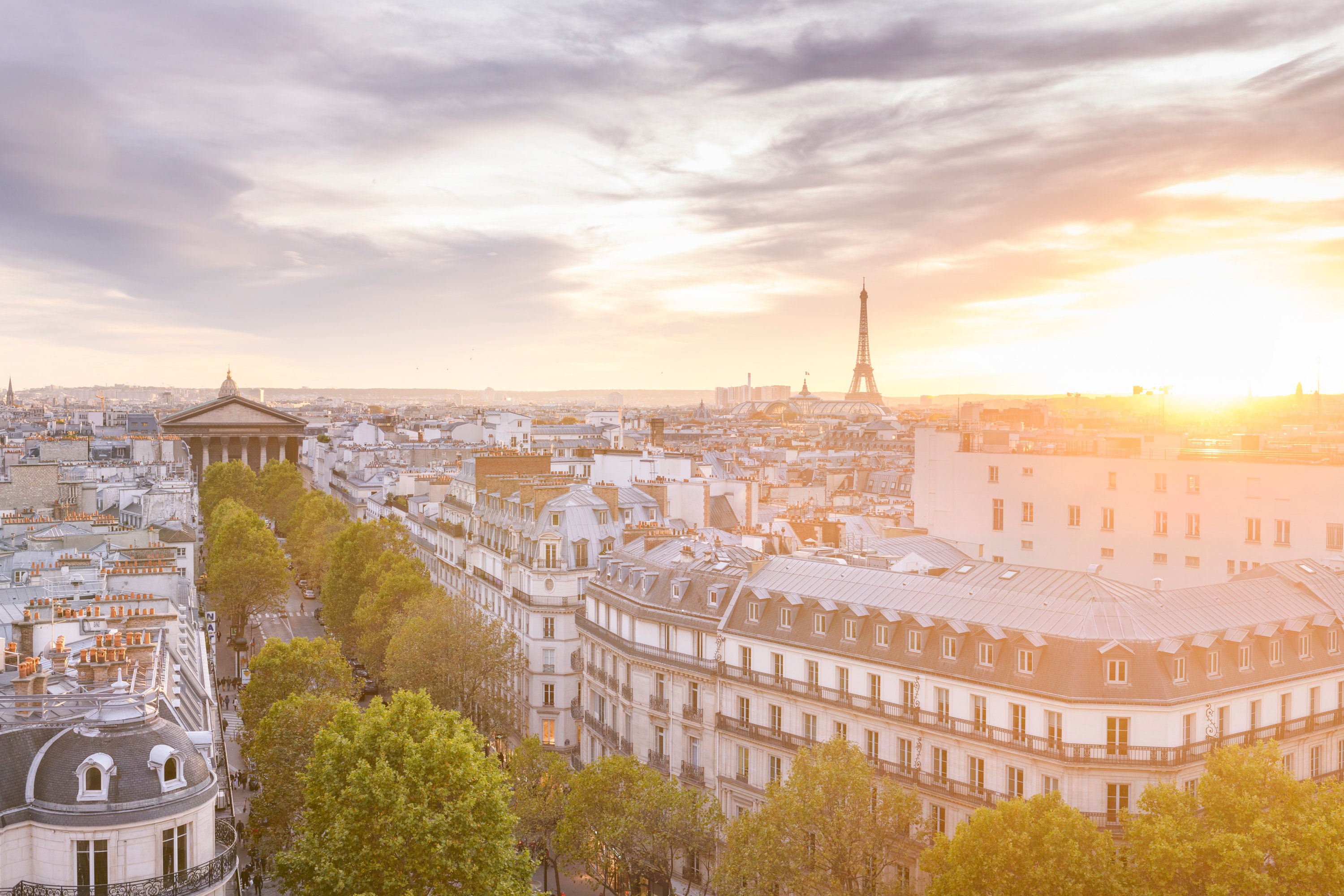 Paris Photography View From Printemps Paris Eiffel Tower
