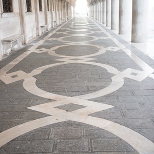 Fotografia di Venezia - Piazza San Marco, Venezia, Italia, Fotografia di viaggio di architettura, Arredamento neutro per la casa, Grande arte murale