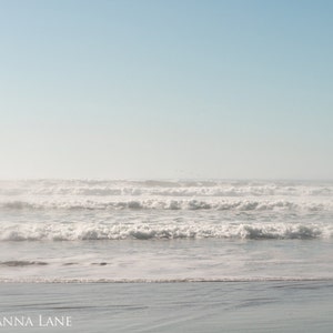 Ocean Photo - Cannon Beach, Oregon, Coastal, Waves, Sand, Summer, Travel Photograph, Home Decor, Wall Art