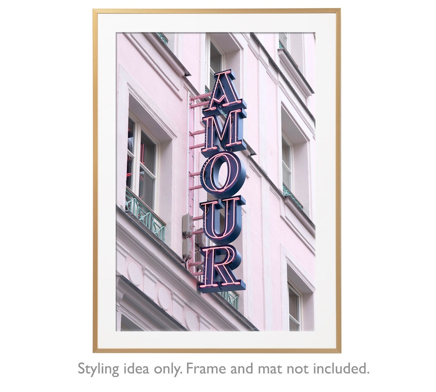 Paris Photography Amour Hotel Sign, Love Sign, Paris Art Print, Pastel  Decor, Gallery Wall, Large Wall Art, French Home Decor - Etsy Hong Kong