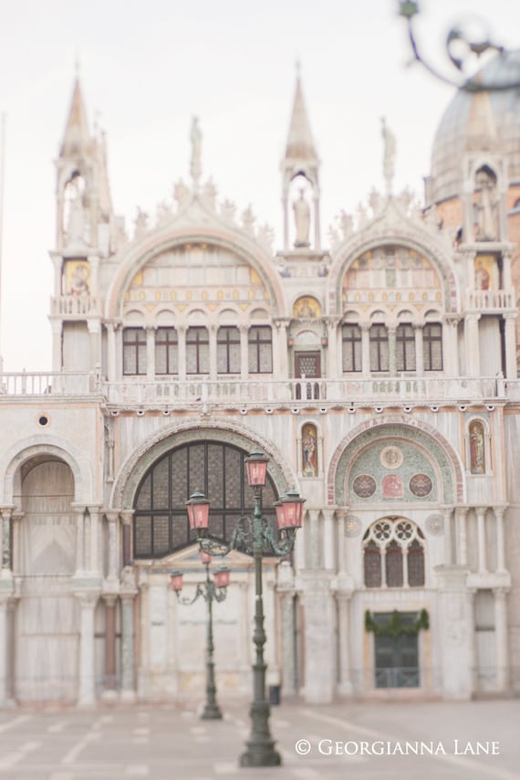 Venice Photography - Piazza San Marco, Venice, Italy Travel Photograph, Wall Decor
