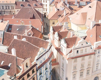 Europe Photography - Prague Old Town, Czech Republic, Large Wall Art, Travel Art Home Decor