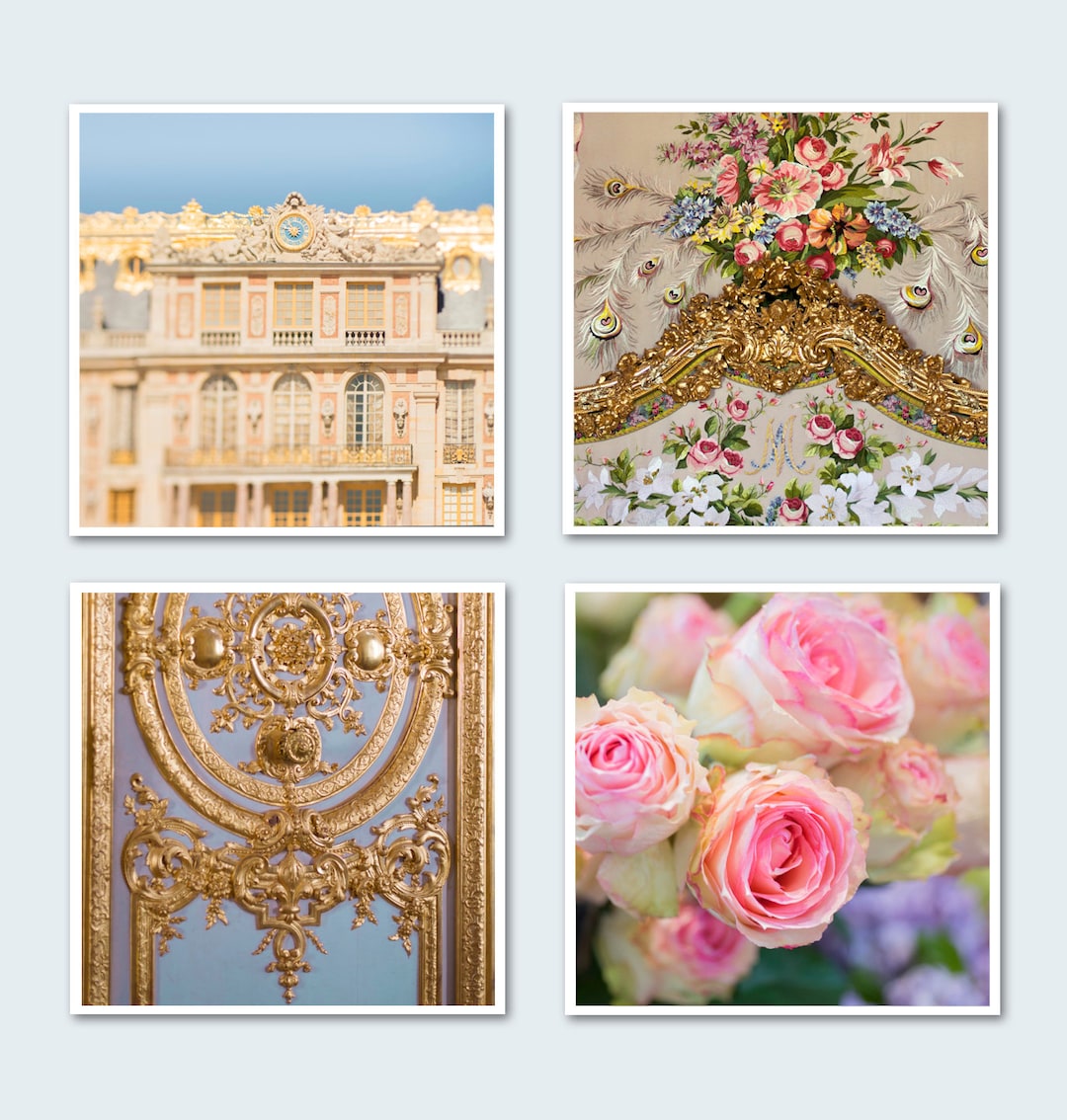 Versailles Photo Set - Four Fine Art Paris Photographs, French