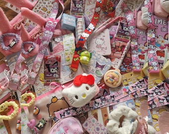 Kawaii Stationery Lucky Dip: Surprise Gift Bundle,Mystery Scoops, Craft, Accessories and More