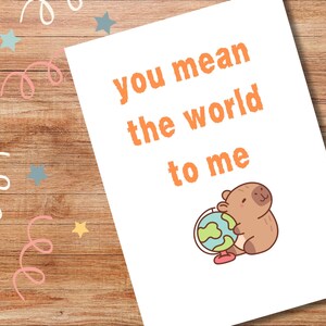 Jolie carte d'anniversaire pour elle | Jolie carte d'anniversaire pour lui |  Anniversaire | animal | Carte d'anniversaire romantique | Pour petite amie | Pour BF