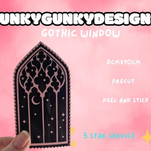Diseño gótico / pegatinas / lindas / impermeables / pegatinas para computadora portátil / pegatinas para botella de agua / cartas del tarot / esqueleto / pegatinas geniales / diario