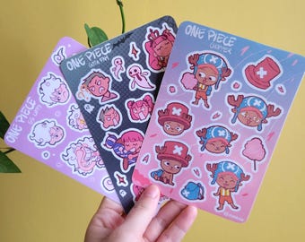 Sticker Sheet // Goth Fam, G5, Ch0pper 0ne Piece
