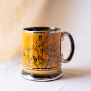 Vintage Arthur Wood Ye Olde Coaching & Hunting Days Coffee Mug