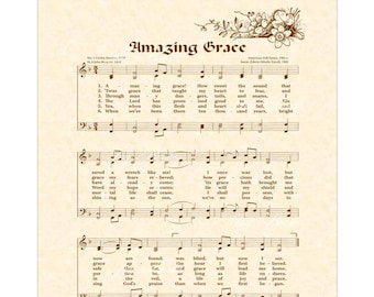 PRECIOUS MEMORIES 8x10 Antique Hymn Vintage Verses Sheet | Etsy
