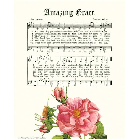 AMAZING GRACE AKA When We've Been There Ten Thousand Years Wall