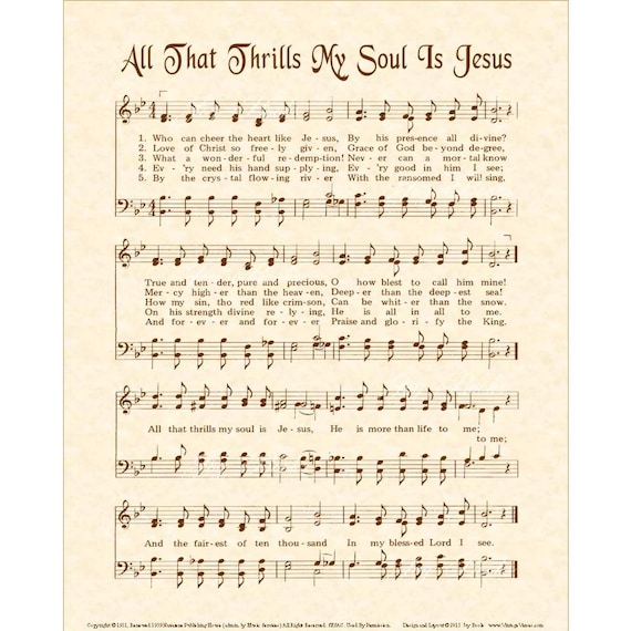 All That Thrills My Soul Custom Christian Home Decor Etsy New Zealand All That Thrills My Soul Custom Christian Home Decor Etsy New Zealand