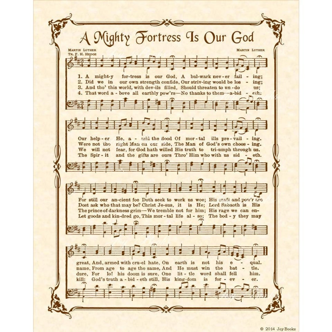 A Mighty Fortress Is Our God' Hymn Lyrics, Meaning And Story