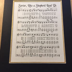 Savior Script SAVIOR LIKE A SHEPHERD Lead Us - Christian Home and Office Decor ...