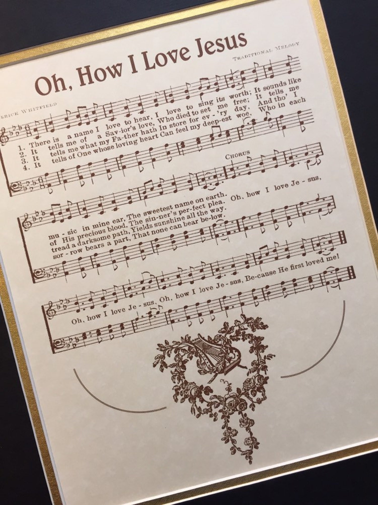 Oh How I Love Jesus Chords - moi2os3