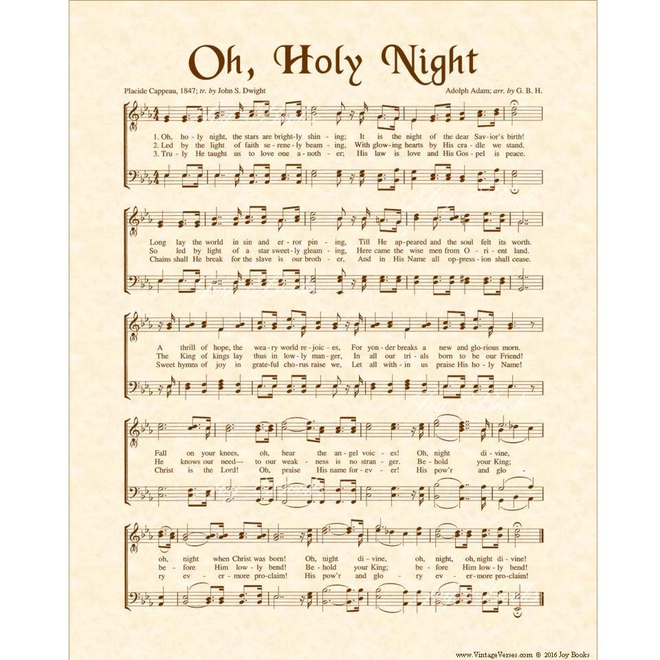 Oh Holy Night – Visual Theology