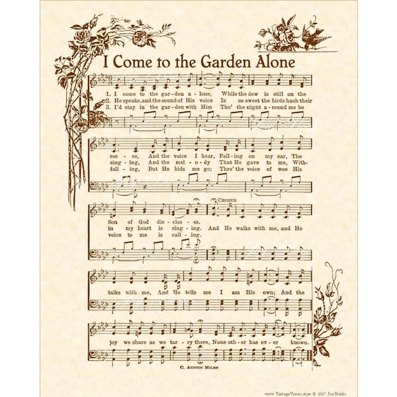 ART PRINT on Old Antique Book Page Just Go With the Flow