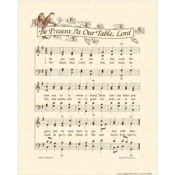 Be Present At Our Table Lord Christian Home Office Decor Etsy Be Present At Our Table Lord Christian Home Office Decor Etsy