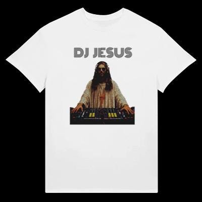 DJ Jesus T-shirt - Etsy
