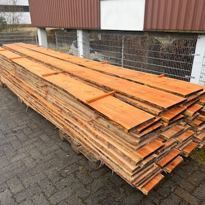 Bonanza boards made of Sauerland larch, natural & weatherproof, ideal for fences, facades and garden projects