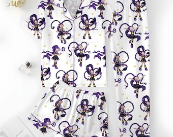 Lily Lovebraids Poppy Playtime PJs, Horror Game Character Fan Sleepwear, Poppy Playtime Outfit Kids Costume, Birthday Party, Cosplay Outfit