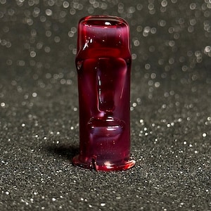 Glass Head spinner top for Puffco Pivot, triple cut