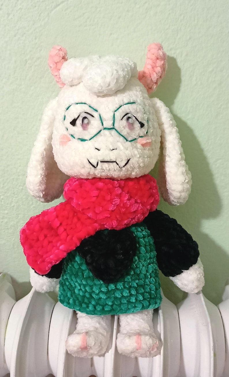 Ralsei Deltarune Amigurumi Crochet Plushie PATTERN ONLY Digital Pdf ...