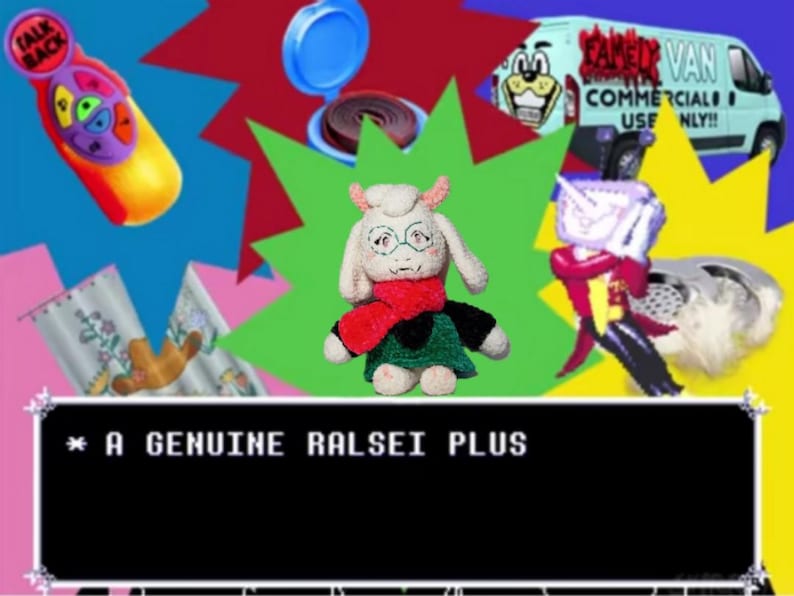 Ralsei Deltarune Amigurumi Crochet Plushie PATTERN ONLY Digital Pdf ...