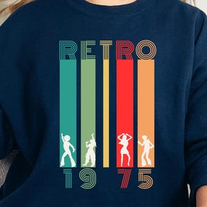 Retro 1975 birthday Shirt, Personalized 50th Birthday Gift, 50th Birthday hoodie, Birthday Gift for Him, 50th Birthday sweatshirt for her