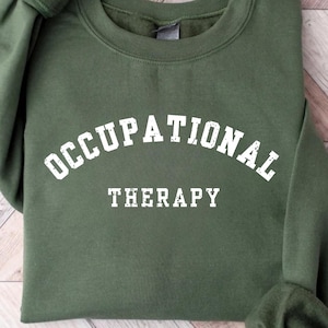 Ergotherapie Shirt, OT Sweatshirt, Therapeut Geschenk, Spezielle Bildung Hoodie Retro OT Tee Lehrer Wertschätzung Geschenk