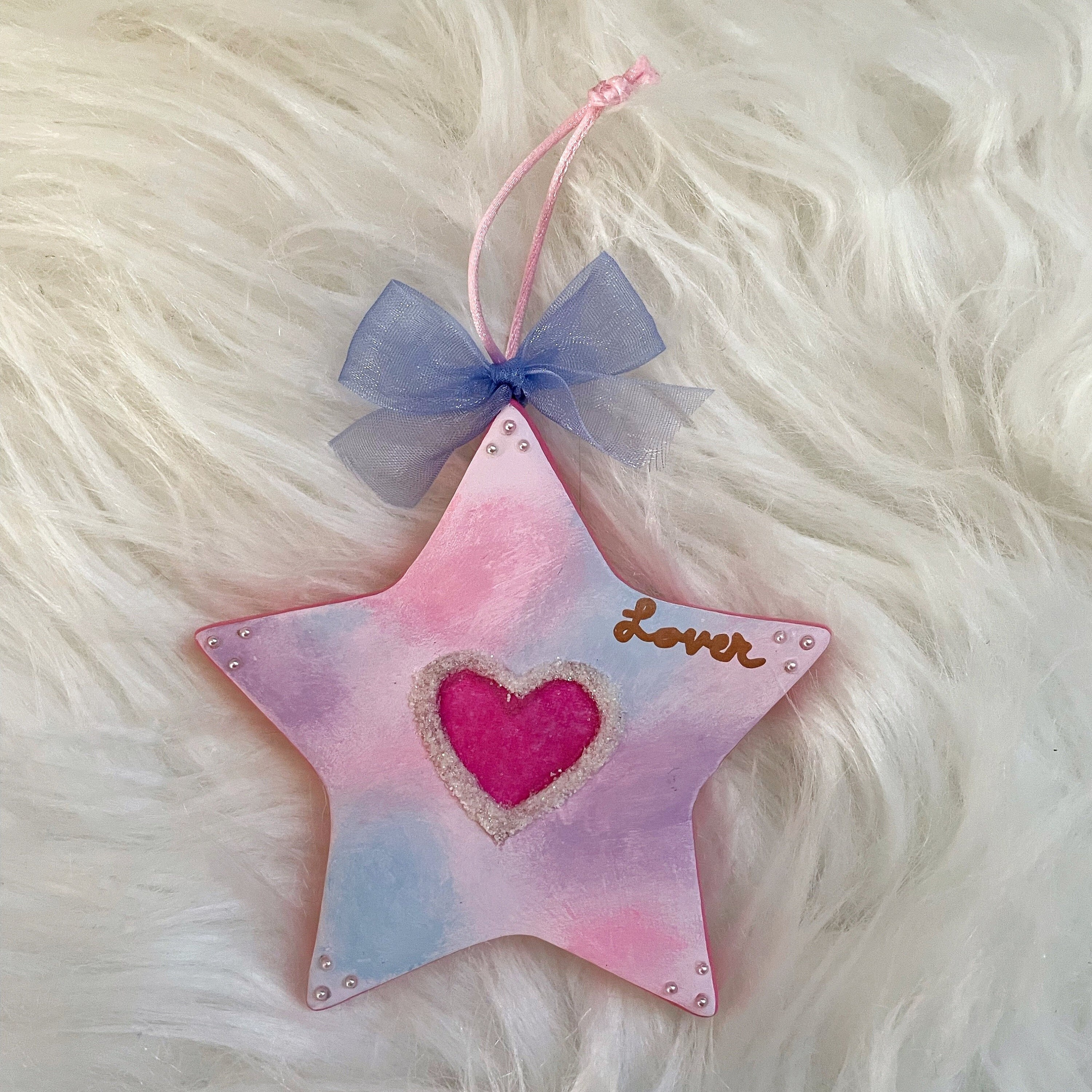 Pink Swiftie Ornament 3.25