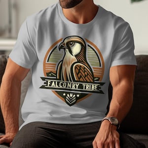 Falconry Tribe Graphic Tee: Bird of Prey T-Shirt