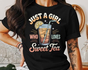 Sweet Tea Lover T-Shirt: Southern Belle Unisex Tee